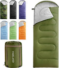 FARLAND Sleeping Bags 30℉ for Adults Teens Kids with Compression Sack Portable and Lightweight for 3-4 Season Camping, Hiking,Waterproof, Backpacking and Outdoors