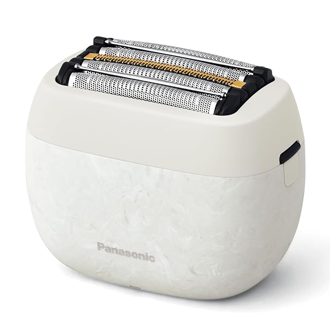 Panasonic ARC5 Palm-Sized Foil Shaver for Men, Powerful Travel Electric Razor, USB-C Charge Wet/Dry, Easy Clean Luxury Japanese 5-Blade, Smooth & Precise Cut w/Smart Sensor (Natural Sea Stone)