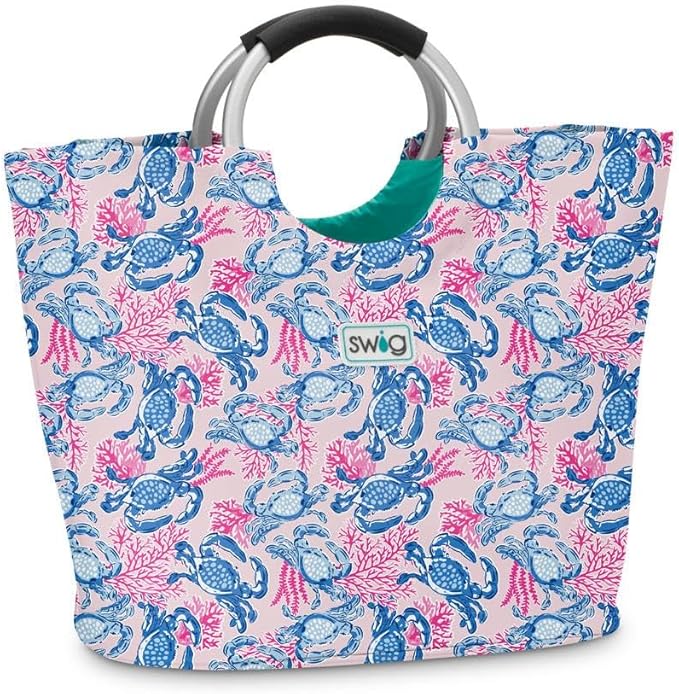 Swig Life Loopi Tote Bag, Large, Lightweight, Waterproof Beach and Utility Bag