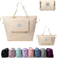 Large Capacity Foldable Travel Bag, Expandable lightweight Carry on Bag, Dry with Wet Separation Spor Duffel Bags