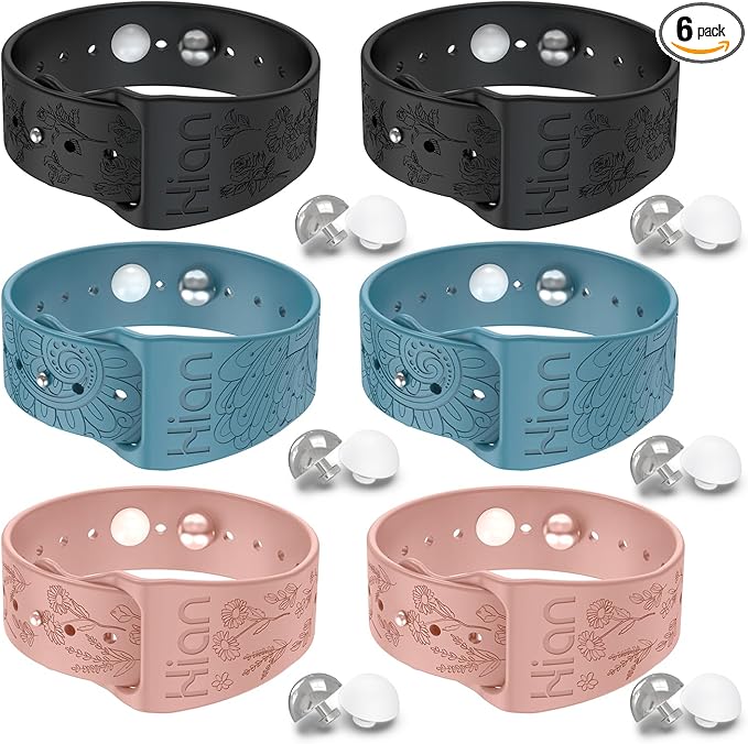 Motion Sickness Bracelets Sea Sickness Wristbands for Motion Sickness / Morning Sickness /Pregnancy Nausea Anti Nausea Wristband Acupressure Nausea Bands Motion Sickness Bands（3Pairs-Black+Bule+Pink）