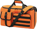 Garment Duffle Bags for Travel, HOMQUIET Convertible Garment Duffel Bag, All YKK Zippers Carry On Garment Bags, 2 in 1 Hanging Waterproof Suit Travel Bag with Shoe Compartment, for Men Women, Brown