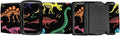 Luggage Straps for Suitcases Travel Belt Accessories, Cute Suitcase Strap, Adjustable Luggage Belt Strap, Heavy Duty with Quick-Release Buckle Luggage Strap Cute Colorful Dinosaurs