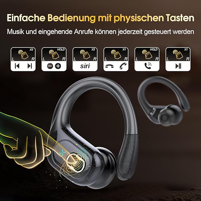 AI Translation Earbuds Real Time, 164 Language Translator Earbud 3-in-1 Bluetooth 5.4 Translator Earbuds with 6 Translation Modes, 75H Translators Headphones with APP for Travel Business, Black