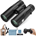 Premium ED Binoculars 10x42 for Adults - High Power HD Waterproof Binoculars for Bird Watching, Hunting & Travel