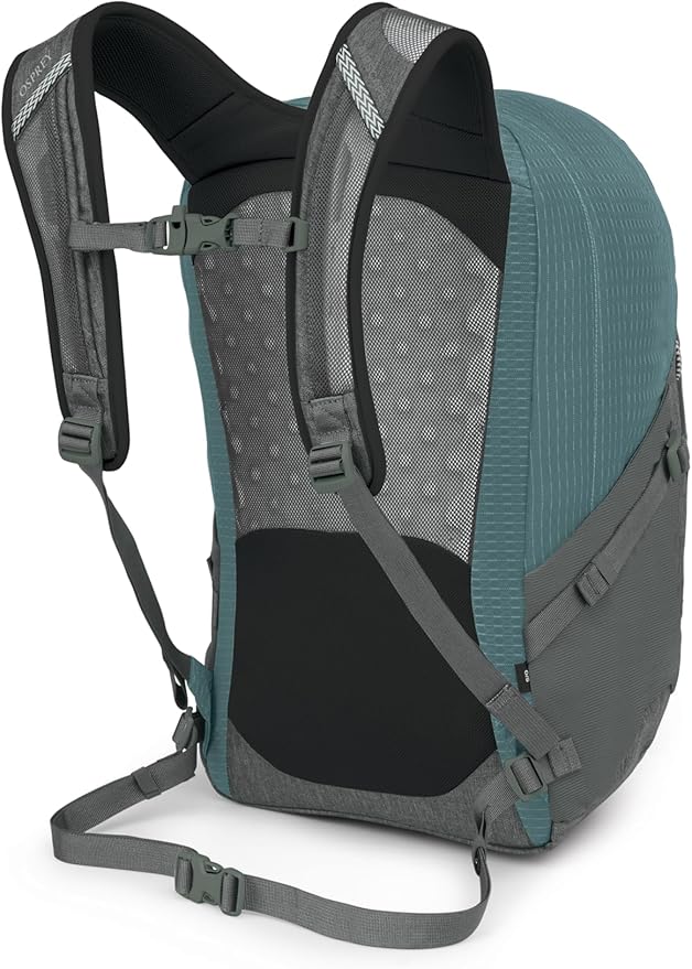 Osprey Quasar 26L Commuter Backpack, Cascade Blue/Coal Grey Heather