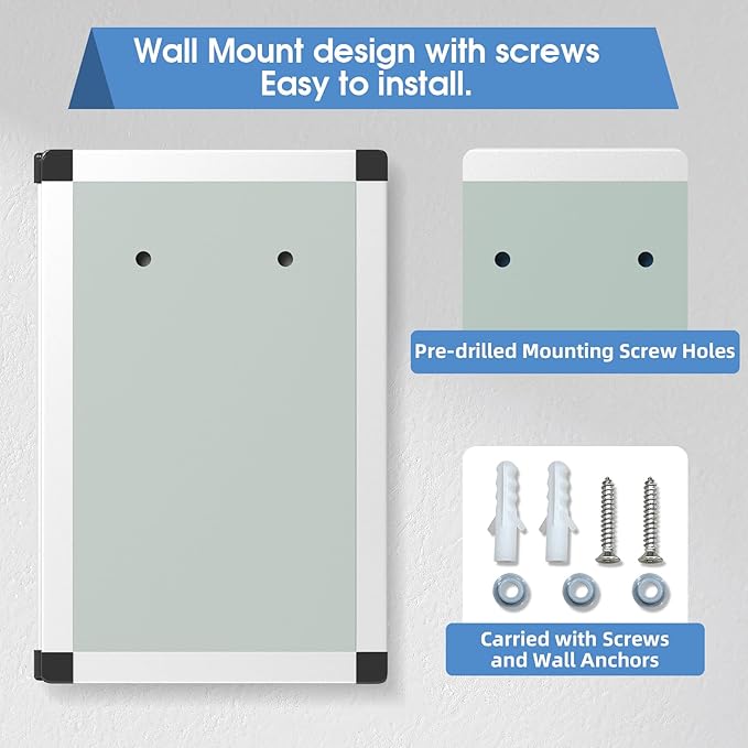 24 Slots Lock Box for Keys Wall Mount, Locking Key Cabinet, Key Storage Box with Key Hooks & Tags & Lables, 8.45" x 2.55" x 13" (Black-Key Lock, 24 Keys)