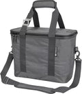 CleverMade Collapsible Insulated Cooler Bag – Leakproof Soft Folding Cooler for Beach, Travel, Car