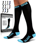 SB SOX Compression Socks for Men & Women (20-30 mmHg) - Best Support Stockings for Travel, Medical, and Sports - Perfect for Everyday Wear