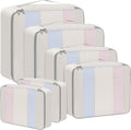 BAGAIL 6 Set/8 Set/10 Set Packing Cubes Various Sizes Packing Organizer for Travel Accessories Luggage Carry On Suitcase