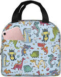 Cute Dragon Lunch Box Animal Lunch Bag Insulated Reusable Lunch Tote Bag Cooler Tote Bag for Men Women