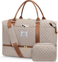 LOVEVOOK Travel Duffle Bag,Weekender Bags for Women with Shoe Compartment，Carry on Overnight Bag with Toiletry Bag,Gym Duffel Bag with Wet Pocket, Hospital Bags for Labor and Delivery