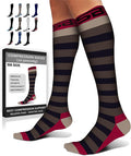 SB SOX Compression Socks for Men & Women (20-30 mmHg) - Best Support Stockings for Travel, Medical, and Sports - Perfect for Everyday Wear