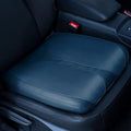 Leather Car Memory Foam Heightening Seat Cushion for Short People Driving,Hip(Coccyx/Tailbone) and Lower Back Pain Relief Butt Pillows,for Truck,SUV,Office Chair,Wheelchair,etc. (Blue