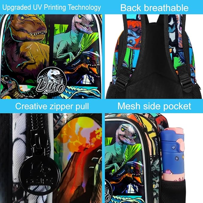 CCJPX Toddler Backpack for Boys Girls, Dinosaur Unicorn Cat Preschool Bookbag Kindergarten Cute School Bag