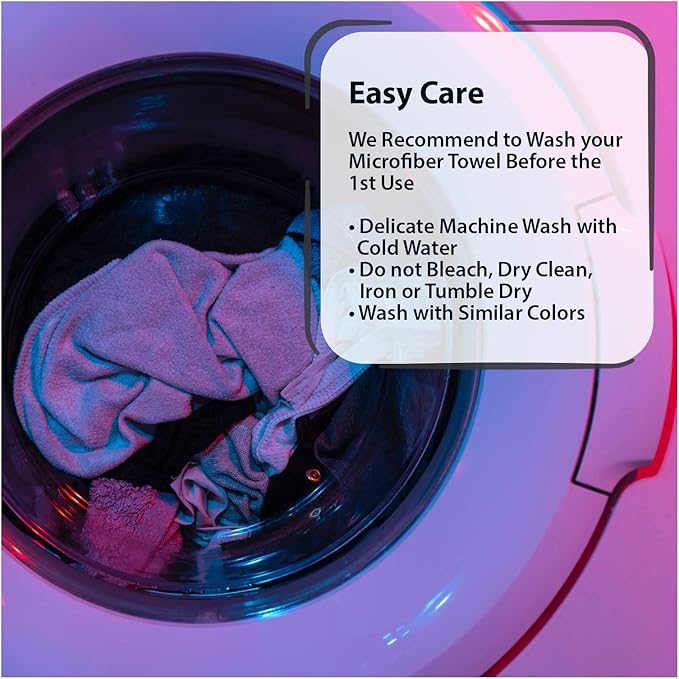 Outdoors Microfiber Towel Fast Drying Soft Feel Fast Action Drying for Gym Beach Outdoors Travel Yoga Camping Compact Size 2 Piece Set 30x60 in and 12x24 in Red MFT2PRD