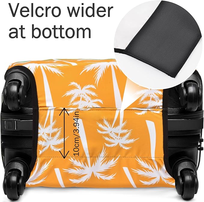 Luggage Cover for Suitcase Elastic Suitcase Cover Protector, Carry On Luggage Sleeve Anti Scratch Travel Essentials Suitcase Protector Fits 27-29