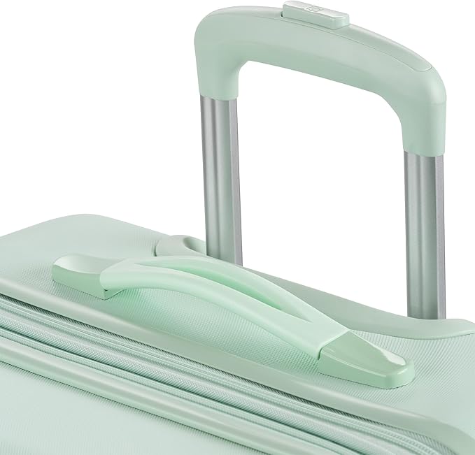 SwissGear 7366 Hardside Expandable Luggage with Spinner Wheels, Clearly Aqua, 3-Piece Set (19/23/27)
