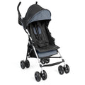 Ingenuity3D Mini Convenience Stroller – Lightweight Stroller with Compact Fold, Multi-Position Recline, Canopy with Pop Out Sun Visor – Umbrella Stroller for Travel and More, Slate Grey