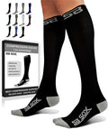 SB SOX Compression Socks for Men & Women (20-30 mmHg) - Best Support Stockings for Travel, Medical, and Sports - Perfect for Everyday Wear