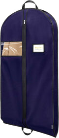 BALEINE 1PK Heavy Duty Garment Bag with Shoe Storage Travel Bag for Dresses, Suit, Coats Travel Essential (60", Blue)