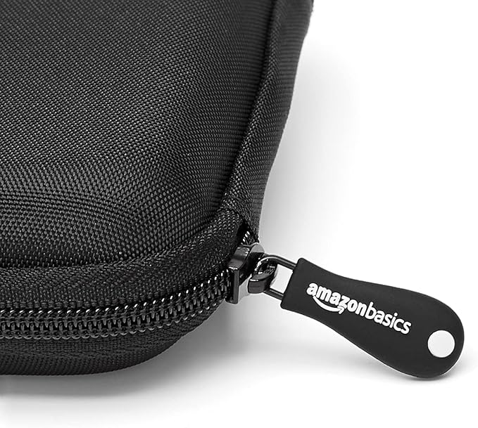 Amazon Basics External Hard Drive Portable Carrying Case, Black