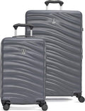 Travelpro Maxlite Air V2 Hardside Expandable Luggage, 8 Spinner Wheels, Lightweight Hard Shell, TSA lock, Shadow Grey, 2-Piece Set (21/28)