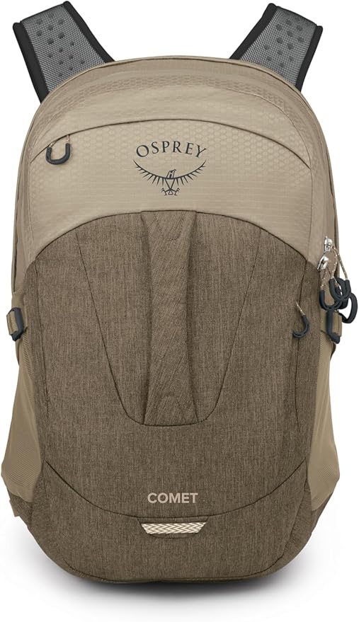 Osprey Comet Laptop Backpack, Alpaca Tan/Latte Brown Heather