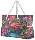 senya Large Beach Bags Totes Canvas Tote Shoulder Bag Soft Wave Water Resistant Bags for Gym Travel Daily Ocean