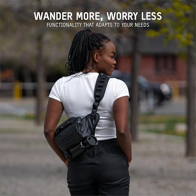 WANDRD ROGUE V1 3L Sling: Compact Camera Sling and Crossbody Bag with Fast Access, 3-Way Carry– Lightweight Everyday Bag Great for Travel, Photography, and Daily Use (Dallol Yellow)