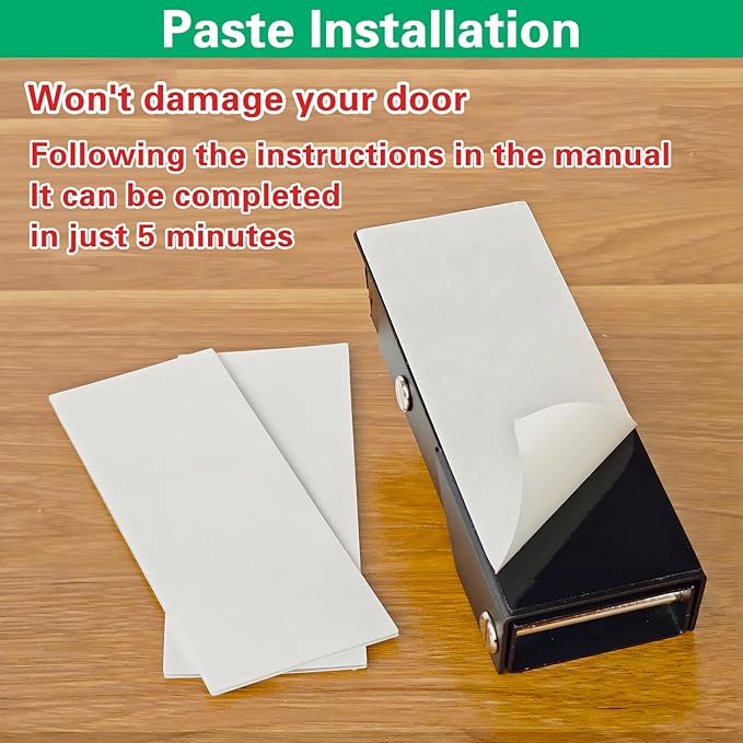 Door Stoppers, Kick Down Door Stop, Door Stopper for Bottom of Door, Suitable for Doors with a Gap Up to 3.5 Inches, Door Holder to Keep Door Open