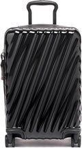 TUMI - 19 Degree International Expandable 4 Wheeled Carry-On - Hard Shell Suitcase - 21.8" X 14.0" X 9.0" - Black