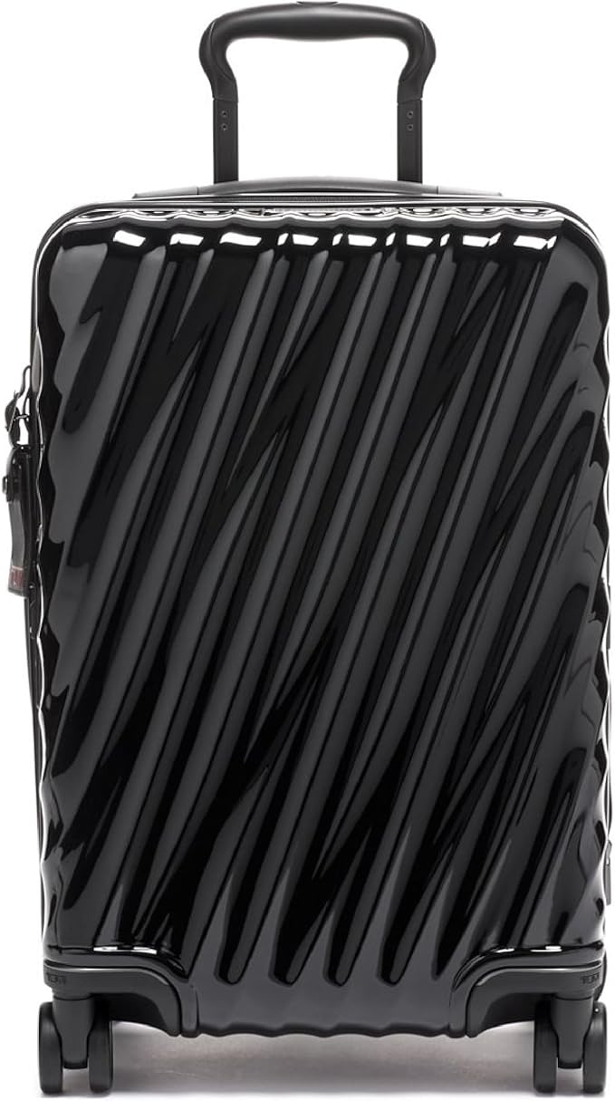 TUMI - 19 Degree International Expandable 4 Wheeled Carry-On - Hard Shell Suitcase - 21.8" X 14.0" X 9.0" - Black