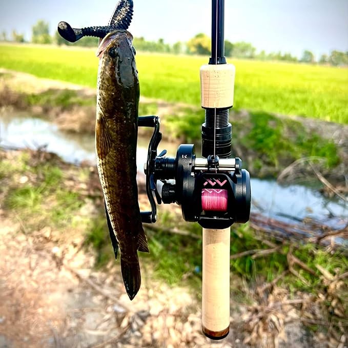 PURELURE Telescopic Fishing Rod Ultralight or Light, Carbon Fiber Rod Spinning & Casting, Fuji Alconite Ring and Reel Seat, One-Piece Mixed Carbon/4A Cork Handle, Spare Solid Tip, Portable Travel Rod