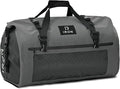 BORLENI Waterproof Motorcycle Dry Duffel Bag Luggage Tail Bag with Large Storage Space,Roll Top Closure, Shoulder Straps, Inner Pocket and Mesh Pocket for Motorcycling Travel Camping (Grey,70L)