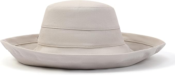 Bona Wide Brim Sun Hat for Women | 4.7" Brim, Drawstring Adjust, UPF Sun Protection, Packable & Breathable