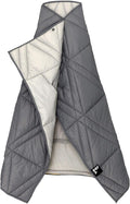 Veer Adventure Blanket - 100% Down Alternative Insulated Outdoor Puffy Blanket for Camping, Beach, Sports/Stadiums, Picnics, or Travel - Built-in Hand Pockets and Zipper Pillow Pocket - Child Size