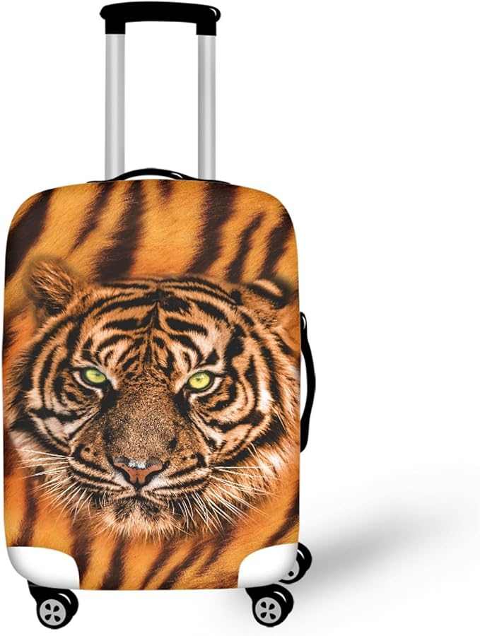 Tiger Travel Luggage Covers 18-21 Inch Spandex Suitcase Protectors