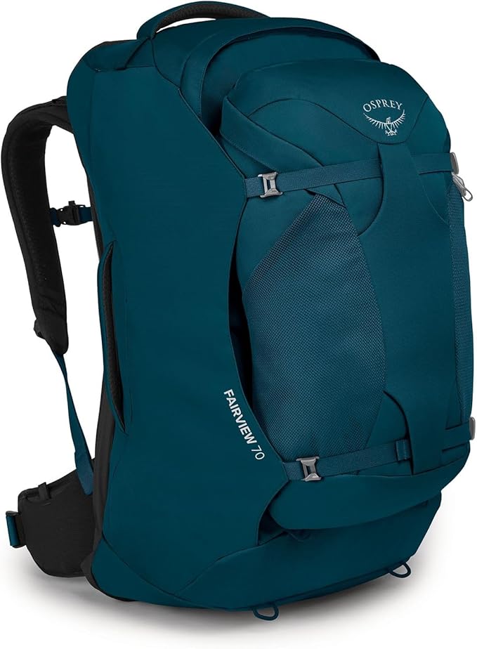 Osprey Fairview 70L Women's Travel Backpack, Night Jungle Blue