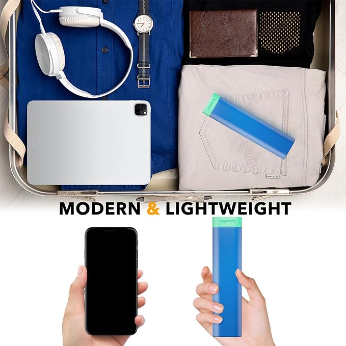 SpaceAid 2 Pack Pill Organizer Box 7 Day, Weekly Travel Pill Case Holder, 2 Times a Day AM PM Daily Pocket Pharmacy Dispenser Container for Pills, Vitamins and Medicine (Blue, Green)