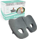 Premium Foldable Piriformis Cushion - Piriformis Pain and Sciatic Pain Relief Cushion - for Home & Office Use, Perfect for Travel or Driving - Piriformis Cushion