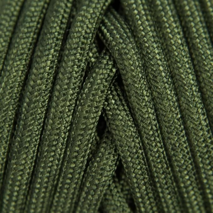 TOUGH-GRID 750 Paracord Rope Nylon Parachute Cord, Made in USA Survival Kit, Outdoor Adventures, Camping, Tactical Gear & Emergency Supplies, Military Type IV Mil-Spec