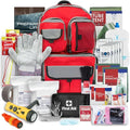 Urban Survival Bug-Out Bag/Go Bag and Disaster Survival Supplies for up to 6 People | Survival Kit for Wildfires, Hurricane, Civil Unrest & More