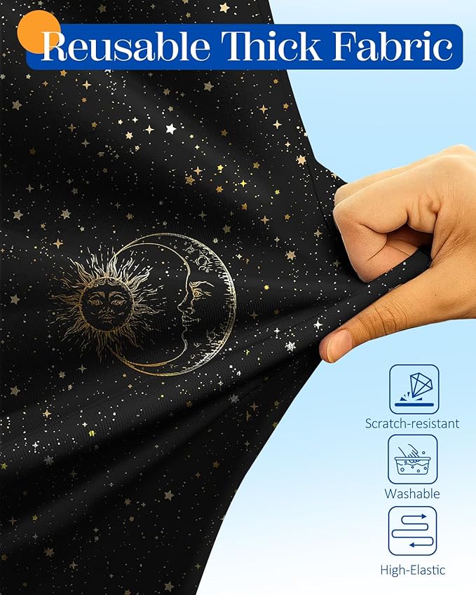 Slohif Luggage Cover for Suitcase Tsa Approved Protector - Luggage Sleeve Large Suit Case Cover Travel Stretch Baggage Case Protective Washable Fit 18-20 Inch Sun XS