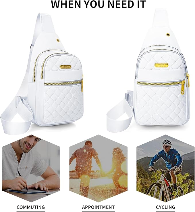 Small Sling Bag For Women Men Casual Crossbody Sling Backpack