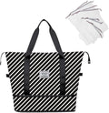 NPBAG Women Travel Duffel, Multi Functional Large Expandable Weekender Carry-on Tote, Gym Workout Overnight Bag, Mommy Hospital Bag for Labor and Delivery