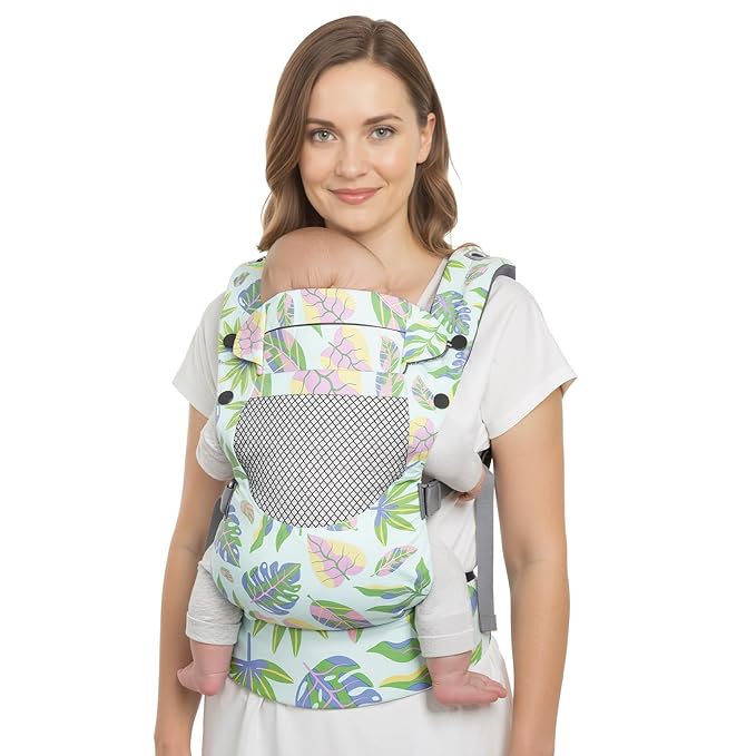 Newborn Baby Front Carrier Backpack, Toddler Baby Body Carrier, 7-66 Lbs Ergonomic Design, Lumbar Support, Lightweight