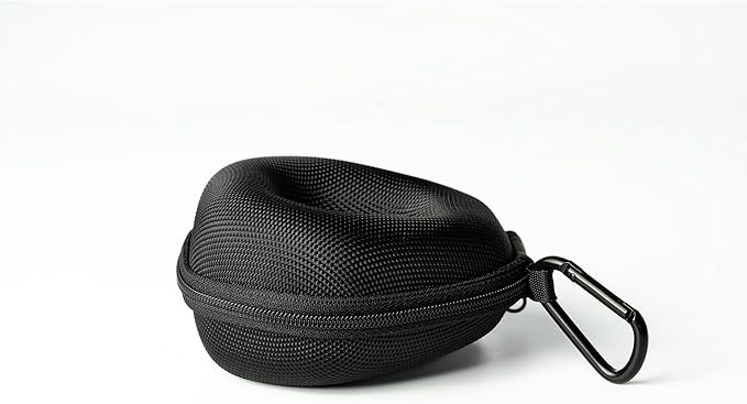 padded single Watch travel Case, men's watch case holder for Wristwatches & Smart Watches up to 54mm, Black Padded Watch case