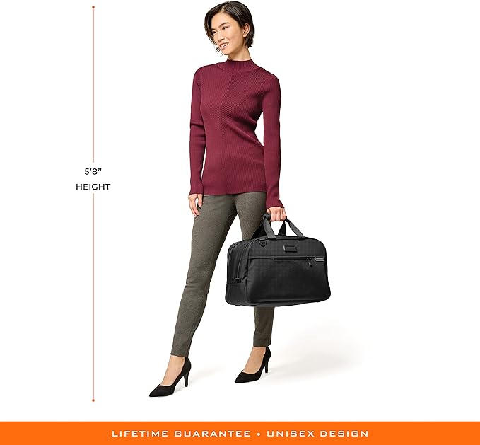 Briggs & Riley Travel Duffel Bag - Weekender & Overnight Luggage for Women & Men, Softside Bag