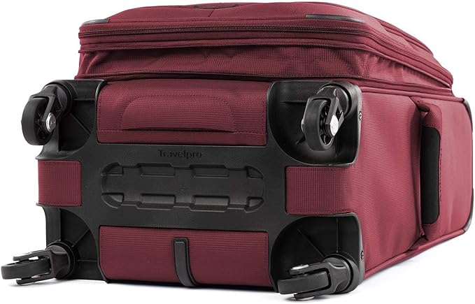 Travelpro Maxlite 5 Softside Expandable 3-Piece Luggage Set — Carry-On, Medium and Large Checked Luggage — Burgundy
